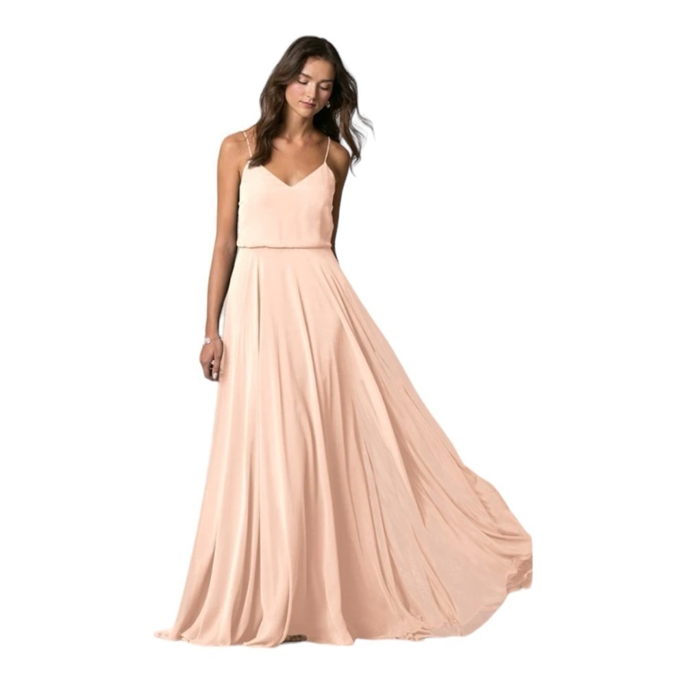 Jenny Yoo Luxe Chiffon Inesse Gown